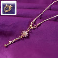 Starburst Pendant Necklace – Elegant Gold-Plated Design for Women