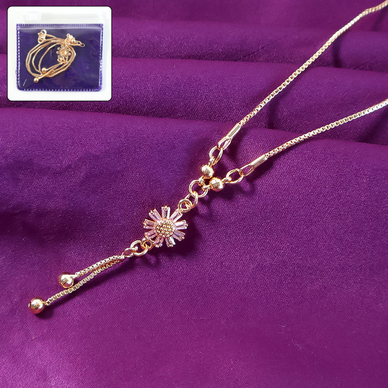 Elegant Starburst Pendant Necklace for Women