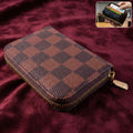 Card Holder Wallet – Compact Zip Multi-Card Organizer