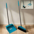 Long Handle Dustpan and Brush – Ergonomic Cleaning Set | VoltDesk