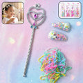 Girls Hair Accessories Kit – Colourful Styling & Play Set