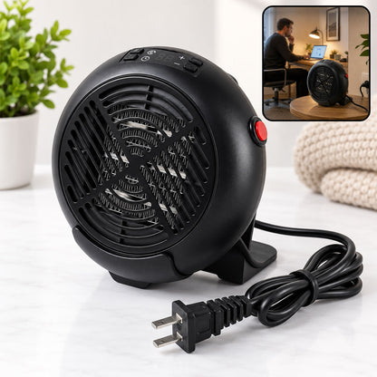 Compact electric room heater product view