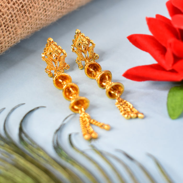 Gold-Plated Earrings for Women – Elegant, Timeless Design with a Luxurious Finish