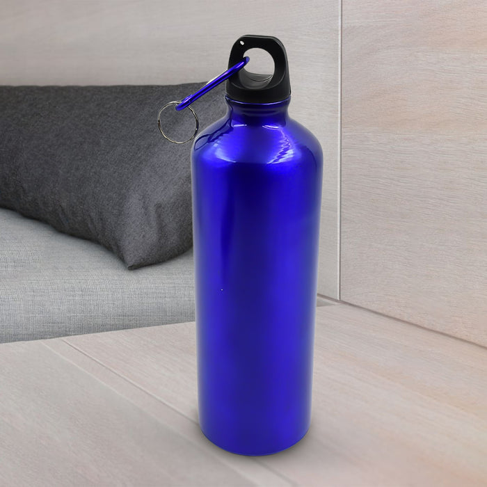 Aluminium Sports Water Bottle, 1 Pc (Capacity 500 ML Approx)