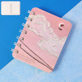 Mini Spiral Bound Pocket Notebook – Compact Artistic Writing Diary