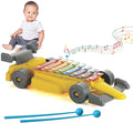 Kids Musical Car Xylophone – 8-Key Plastic Instrument | Aditi