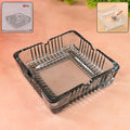 Glass Ashtray – Square Crystal Design | Styleva
