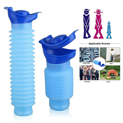 Urinal Foldable Portable Wee Bottle (750 ML / 1 Pc)