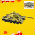 Iron Art Tank Model – Retro Vintage Desktop Decoration