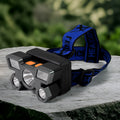 USB Rechargeable Headlamp – 5 LED Outdoor Light | Indo Glow