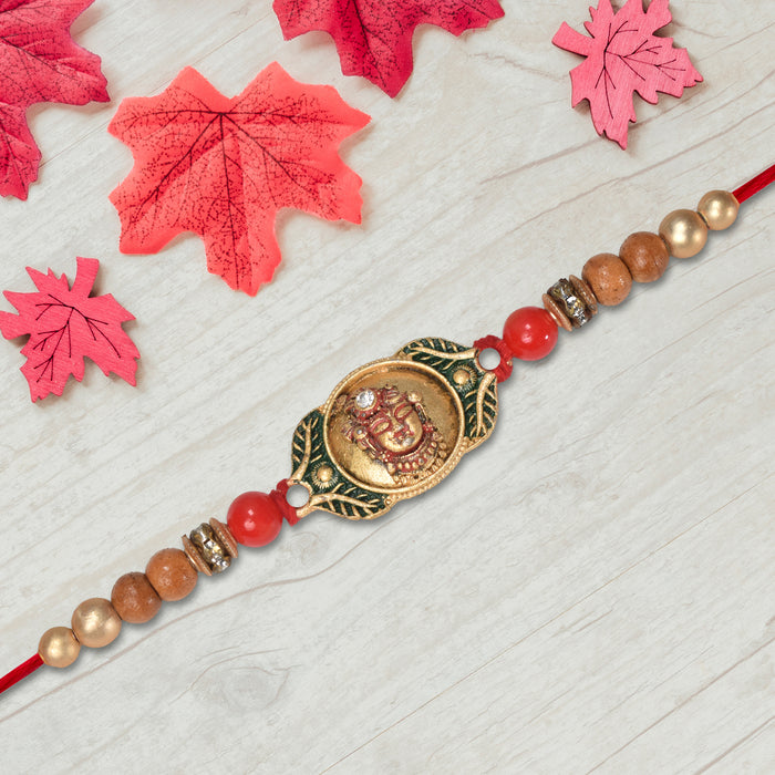 Shreenathji Design Rakhi