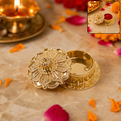 Decorative Golden Kankavati (1 Pc)