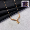 Butterfly Pendant Necklace – Elegant Gold-Plated Charm