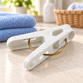 Plastic Clothes Clip Clothespin with Metal Spring for Laundry Hanging
