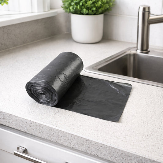 Heavy Duty Garbage Bags Roll (50 Bag, 45x55 Cm)