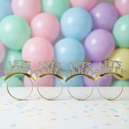 Birthday Party Props Glasses