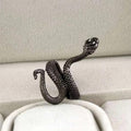 Black Snake Ring – Stylish Men's Accessory | BBJ