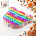 Butterfly Dry Fruit Box – 4-Compartment Storage | Tidy Table
