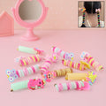 Spiral Hair Braiding Clips for Kids – Colorful Cartoon Designs