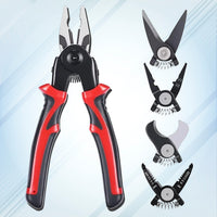 5 in 1 Wire Stripper Pliers Set  Soft Grip, Anti-Slip, Alloy Steel, Cutting & Stripping