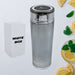 Easy-to-carry 350ml water bottle for office and gym.