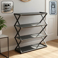 4 Layer Foldable Shoe Rack – Space-Saving Storage Solution