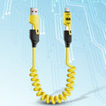 4-in-1 Spring Fast Charging Cable – 65W Power, 1.5m Length | Gambit