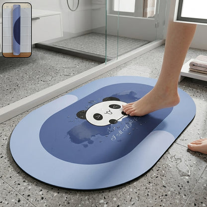 anti slip bathroom floor mat