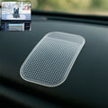 Transparent Non-Slip Silicone Dashboard Mat - Large Size Grip