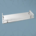 Stainless Steel Wall Mounted Washroom Rack – Durable Single Layer Storage
