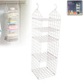 Folding Clothes Hanger – 5-Layer Space Saver Rack | Organivo