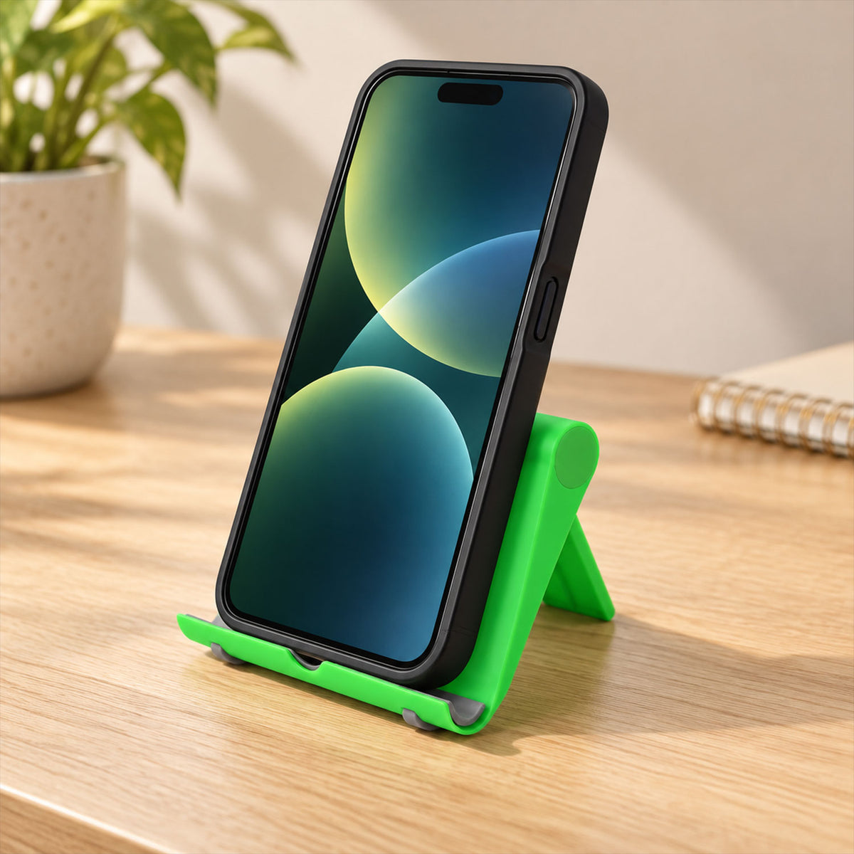 Foldable Mobile Phone Stand for Video Calls, Watching Videos and Classes (1 Pc)
