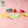 6 in 1 Mini Stationery Kit – Compact Essential Student Set