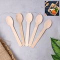 Disposable Wooden Spoon – 160mm Full-Size, 30 Pcs Pack