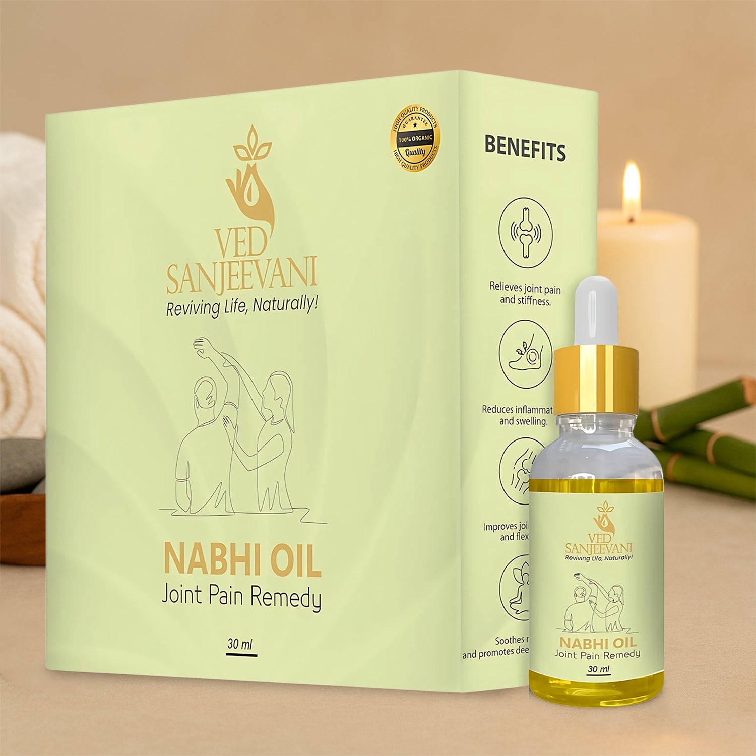 Ved Nabhi Oil – Pain Relief