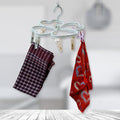 Cloth Drying Rack – Heart Shape with 8 Clips | Mini Bubbles