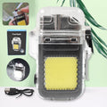Electric Lighter Flashlight – USB Rechargeable 3-Mode COB | Indo Glow