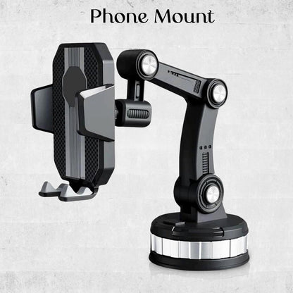 360° Rotation Car Phone Holder Mount (1 Pc)