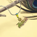 Mahakaal Trishul Pendant Necklace – Colourful Stainless Steel Chain
