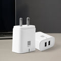 Dual USB Wall Charger 5V/3.1A – Fast & Compact Power Adapter
