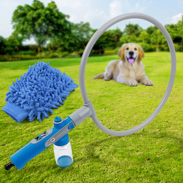 Pet Shower Sprayer, Cat Dog Grooming Bath Massager, With Microfiber Glove