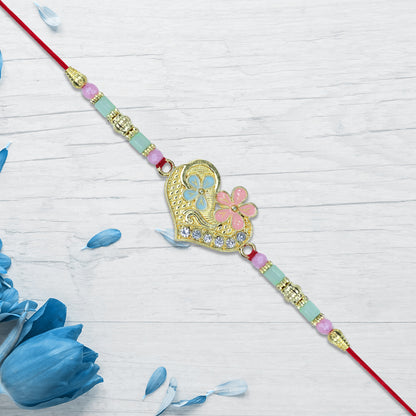 Heart-Shaped Rakhi