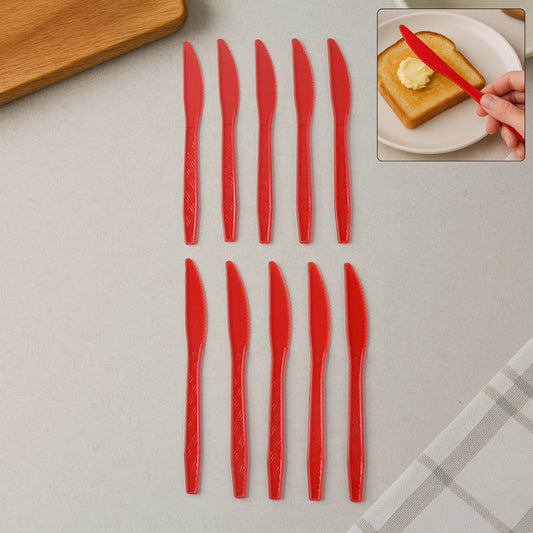 Reusable Lightweight Food-Grade Knives (10 Pc)