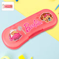 Plastic Compass Box for Kids – Cute Cartoon Dual Tray Organizer