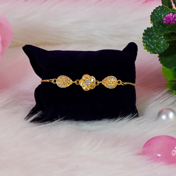 New Elegant Gold-Plated Bracelet – Timeless Luxury