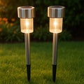 Solar Garden Pathway Lights – Durable Stainless Steel Outdoor LEDs