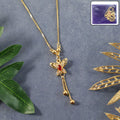 Gold Butterfly Necklace – Elegant Pendant for Women
