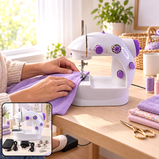 Mini Sewing Machine – Portable Stitching Tool | XcelCraft