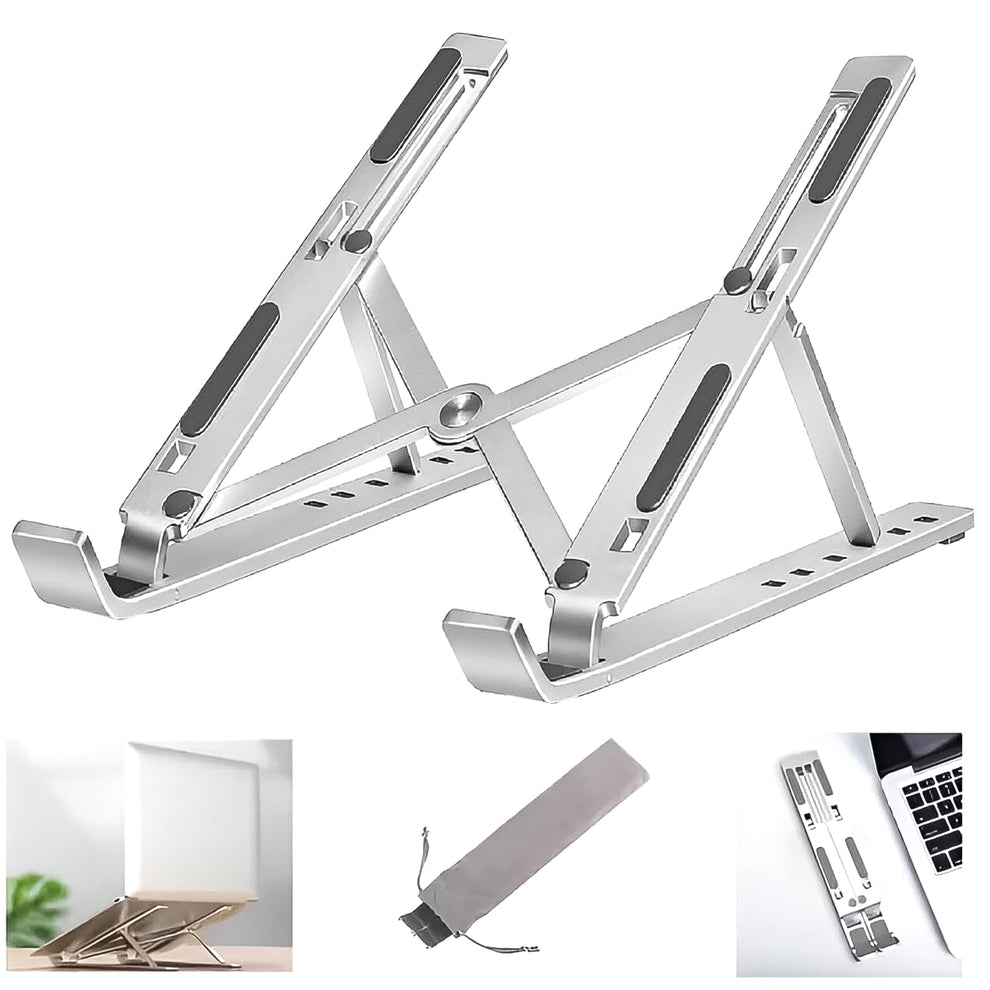 Foldable Adjustable Aluminum Laptop Stand 