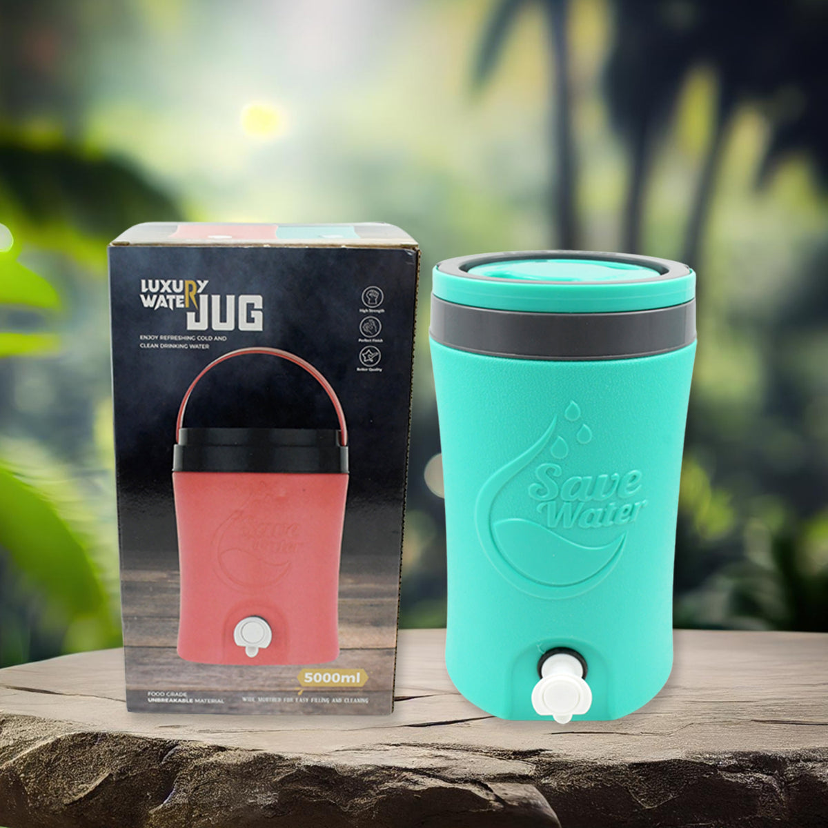 Buy Insulated Plastic Water Rover Jug 5 Litres DeoDap